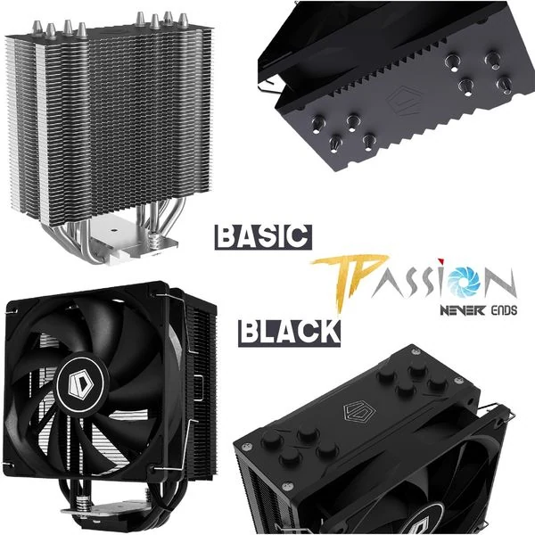 Tản nhiệt khí ID-Cooling SE-224-XT BLACK V2 - NEW