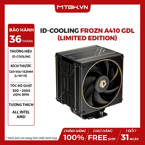 Tản nhiệt khí ID-Cooling SE-225-XT BLACK V2 - NEW