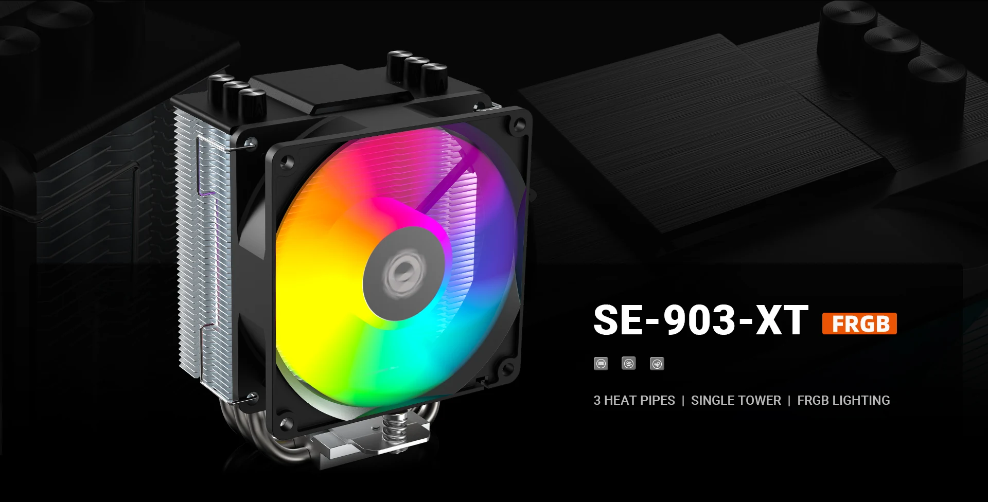 Tản nhiệt khí ID-Cooling SE-903-XT FRGB - NEW