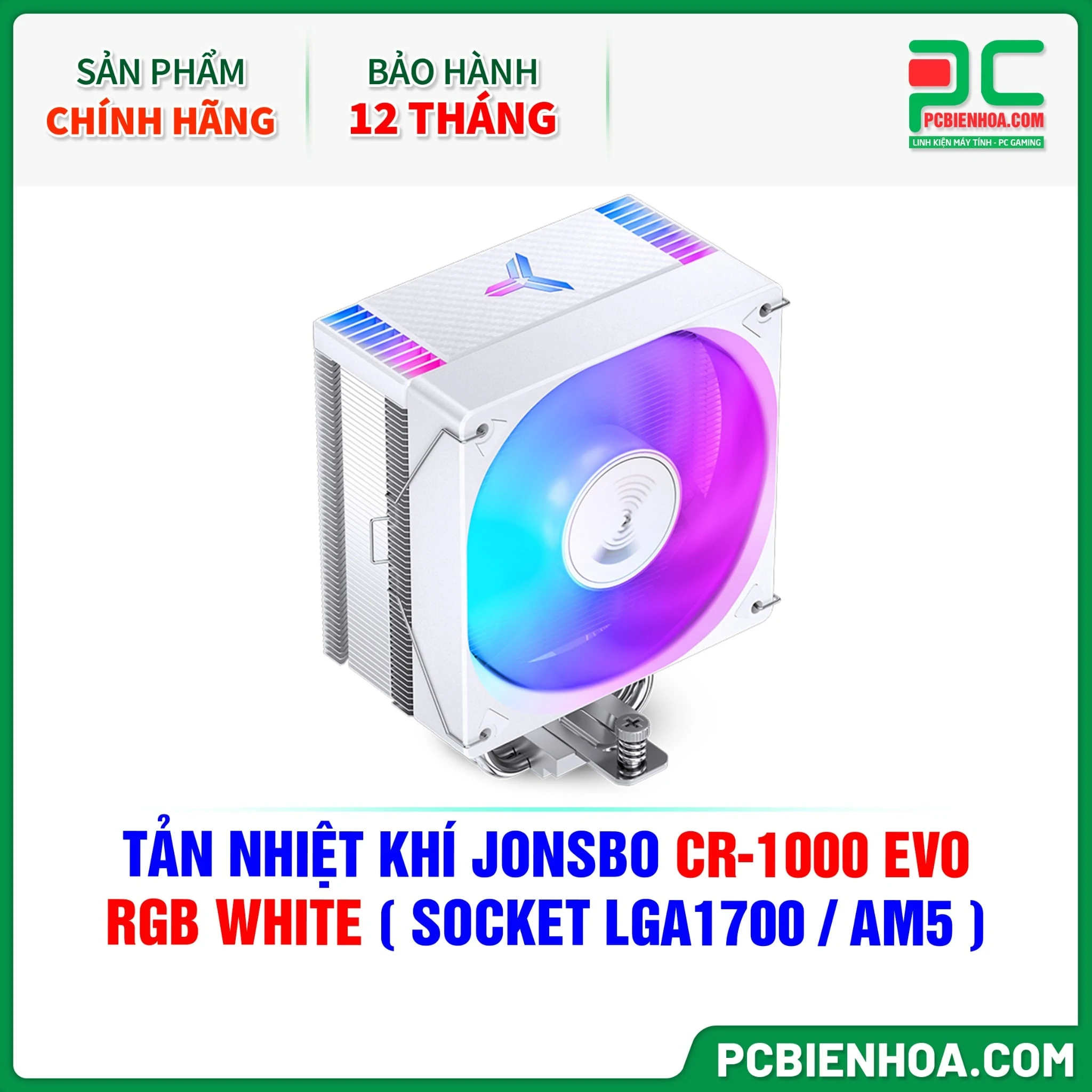 Tản nhiệt khí Jonsbo CR-1000 White - NEW