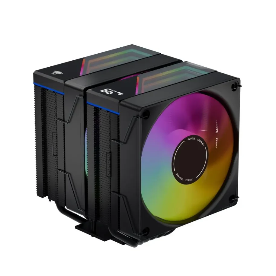 Tản nhiệt khí Jungle Leopard K200 RGB Black - NEW