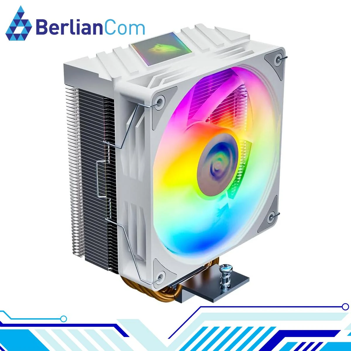 Tản nhiệt khí Jungle Leopard K400 RGB White - NEW