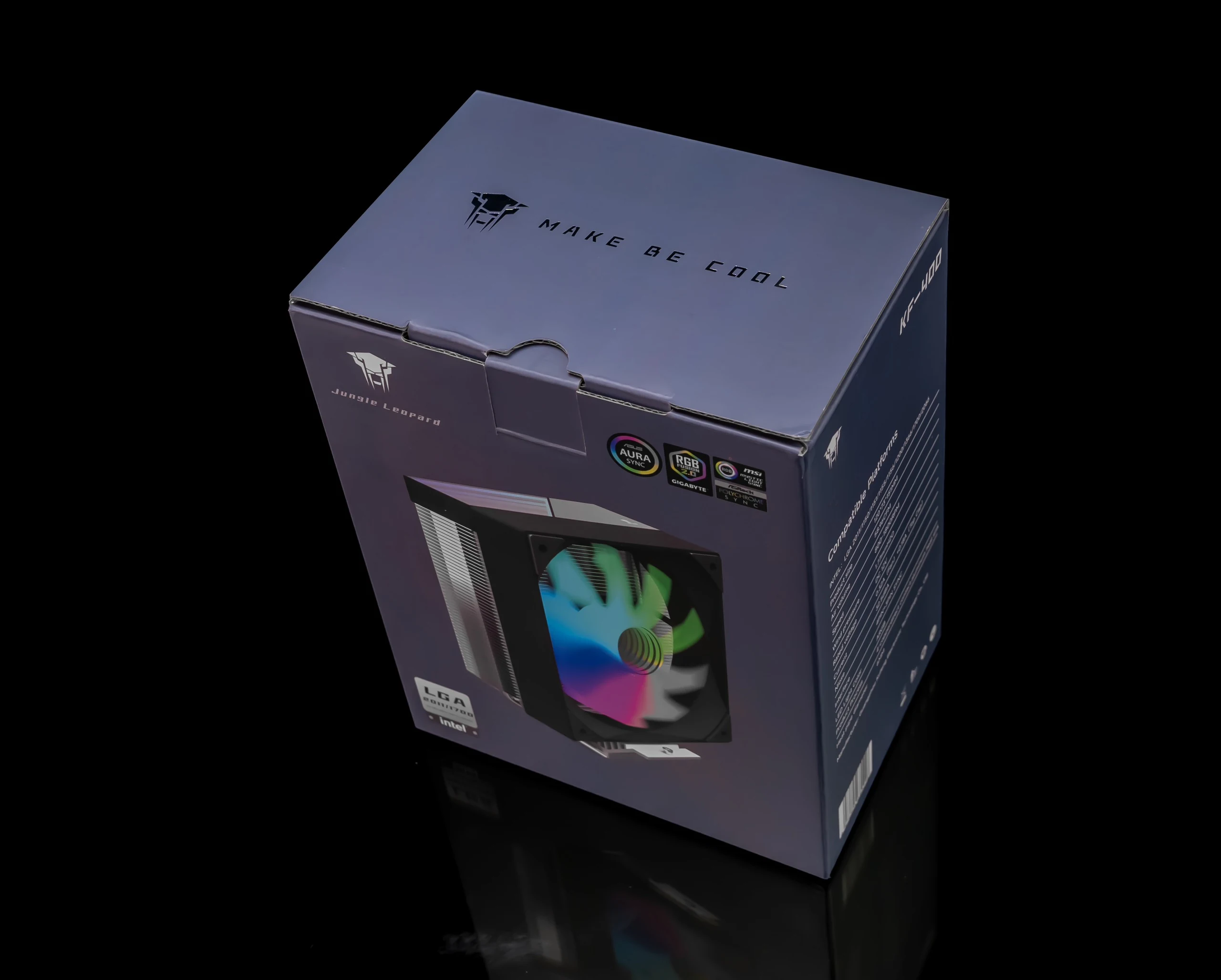Tản nhiệt khí Jungle Leopard KF400X RGB White - NEW