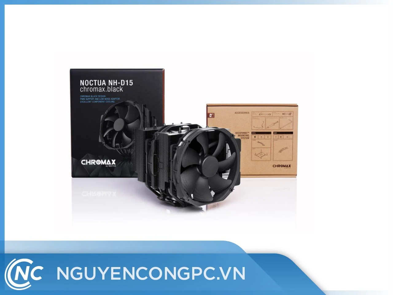 Tản nhiệt khí Noctua NH-D15 chromax.black - NEW