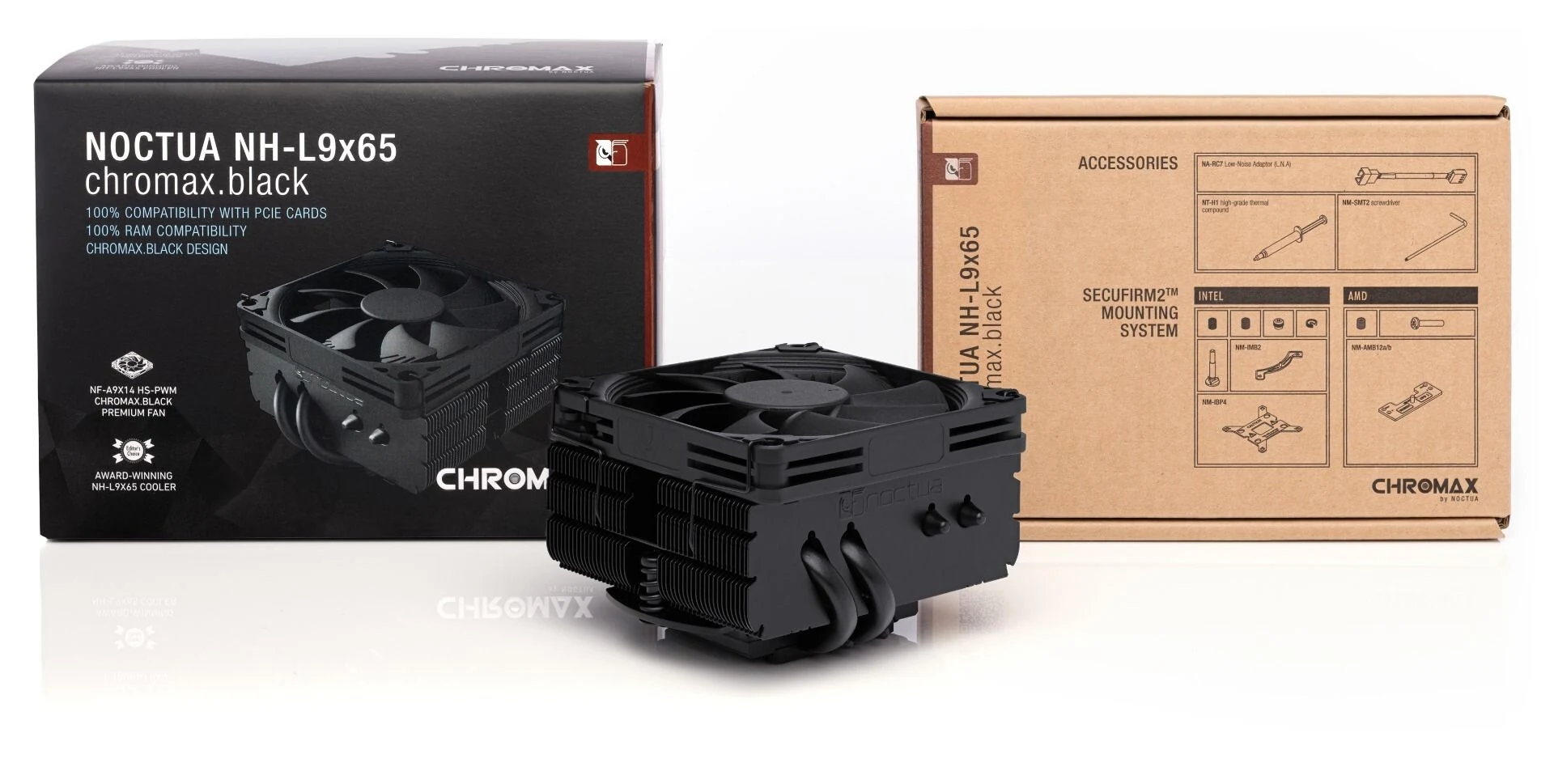 Tản nhiệt khí Noctua NH-D9L chromax.black - NEW