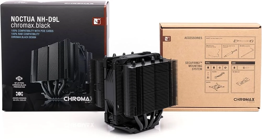 Tản nhiệt khí Noctua NH-D9L chromax.black - NEW