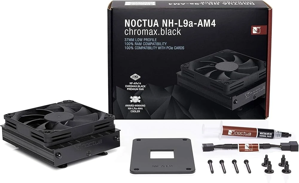 Tản nhiệt khí Noctua NH-L9a-AM4 chromax.black - NEW