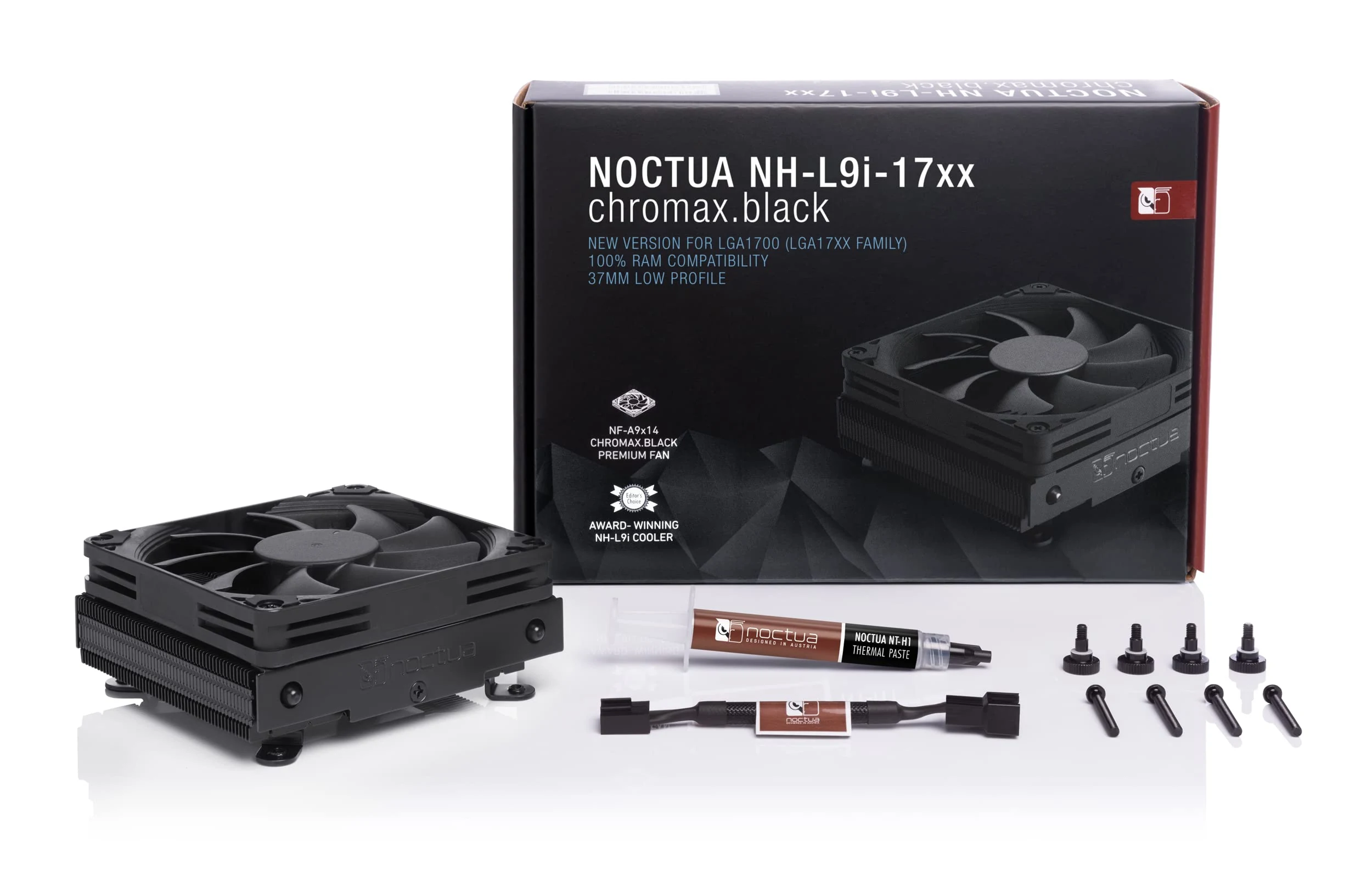 Tản nhiệt khí Noctua NH-L9i-17xx chromax.black - NEW