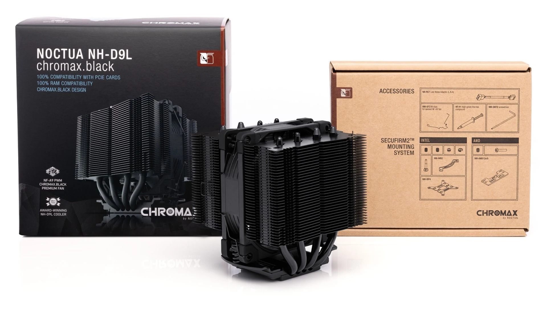 Tản nhiệt khí Noctua NH-L9x65 chromax.black - NEW