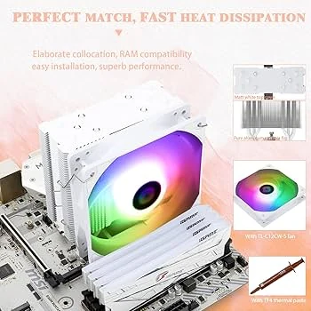 Tản nhiệt khí Thermalright Assassin King 120 SE White ARGB - NEW