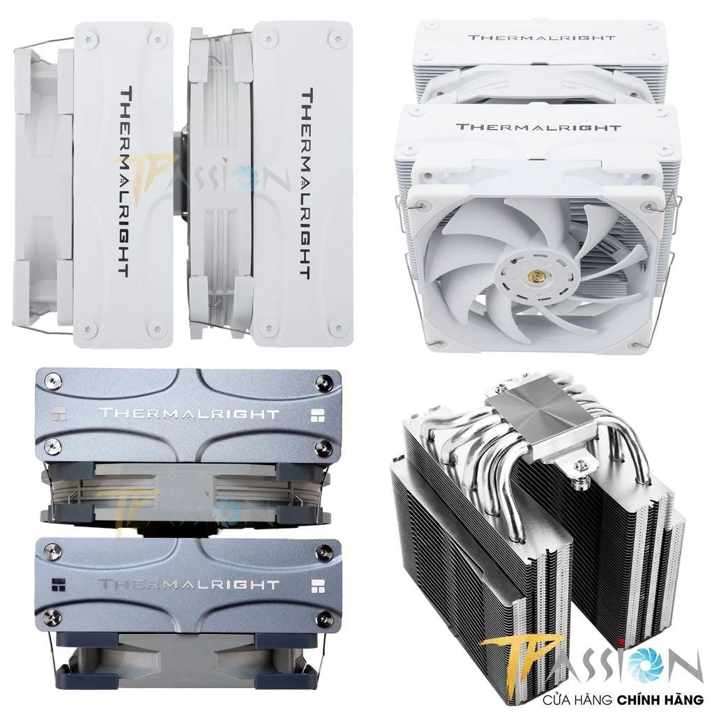 Tản nhiệt khí Thermalright Frost Commander 140 White - NEW