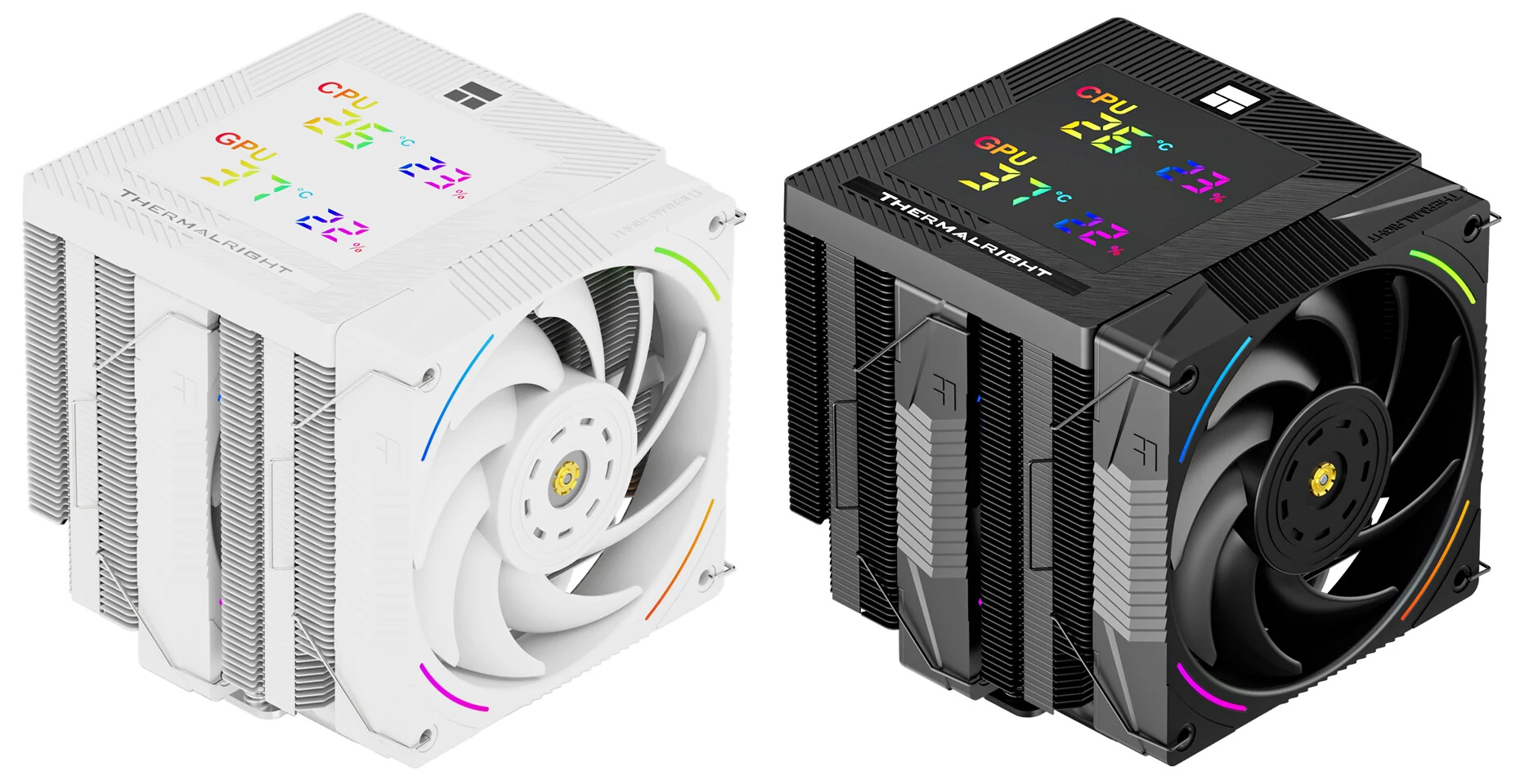 Tản nhiệt khí Thermalright Phantom Spirit 120 Digital White ARGB - NEW