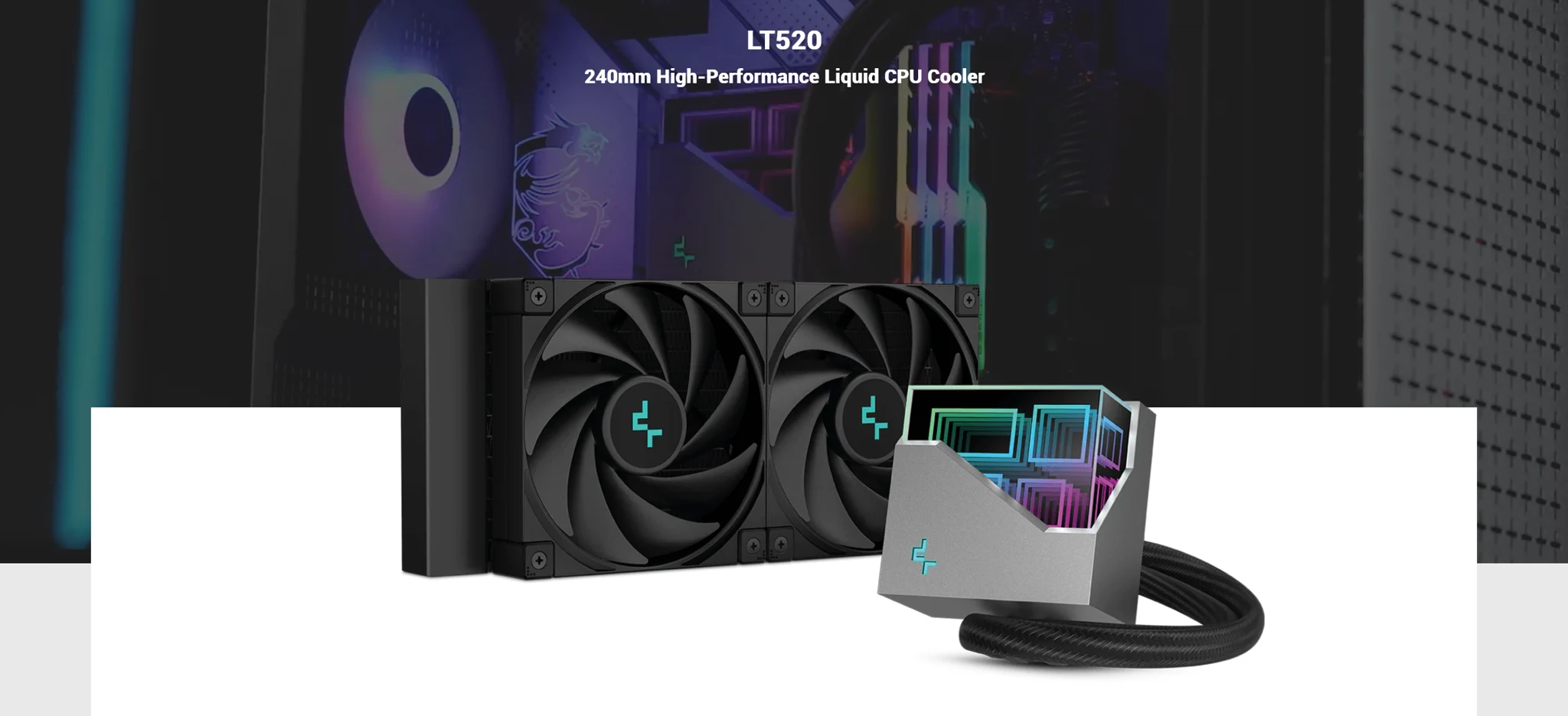 Tản Nhiệt Nước CPU DeepCool LT520 - NEW