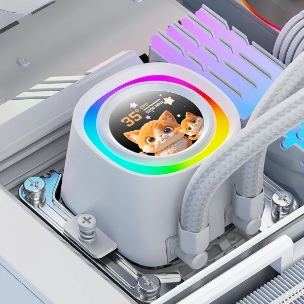 Tản Nhiệt Nước CPU ID-Cooling DASHFLOW 360 XT LITE WHITE - NEW