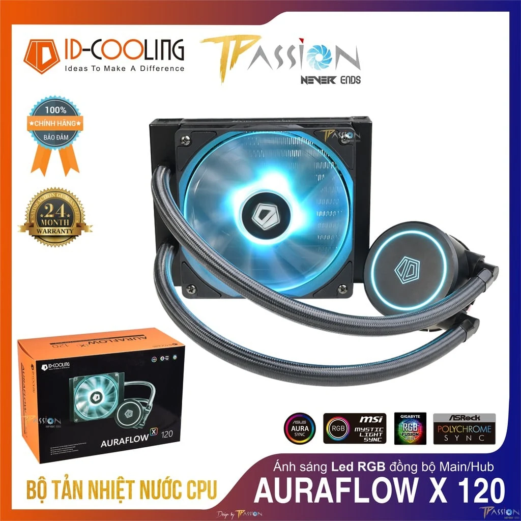 Tản Nhiệt Nước CPU ID-Cooling FROSTFLOW X 240 SNOW - NEW
