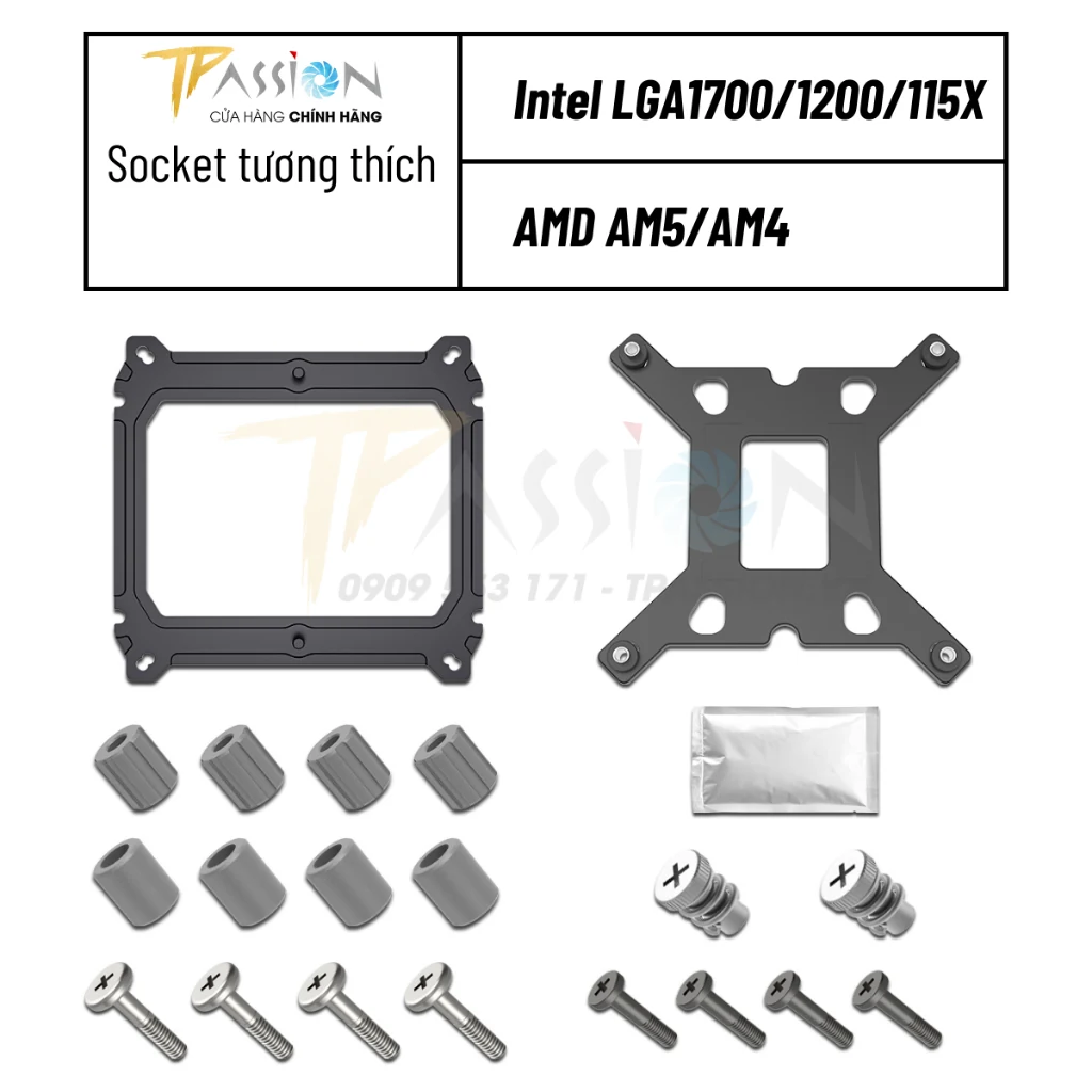 Tản Nhiệt Nước CPU ID-Cooling SPACE LCD SL360 ARGB BLACK - NEW