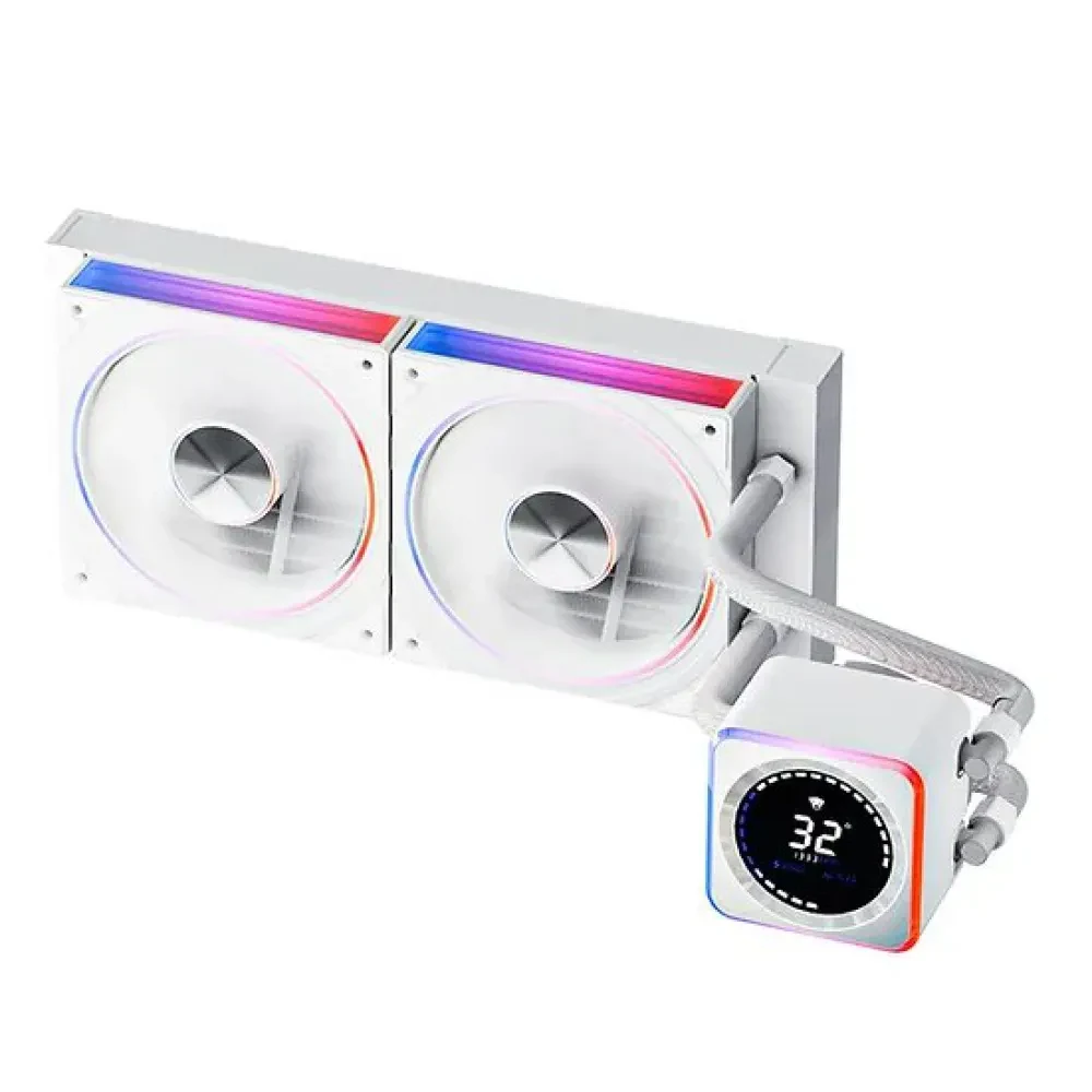 Tản Nhiệt Nước CPU Jungle Leopard AstroBeat 240 Digital ARGB White - NEW