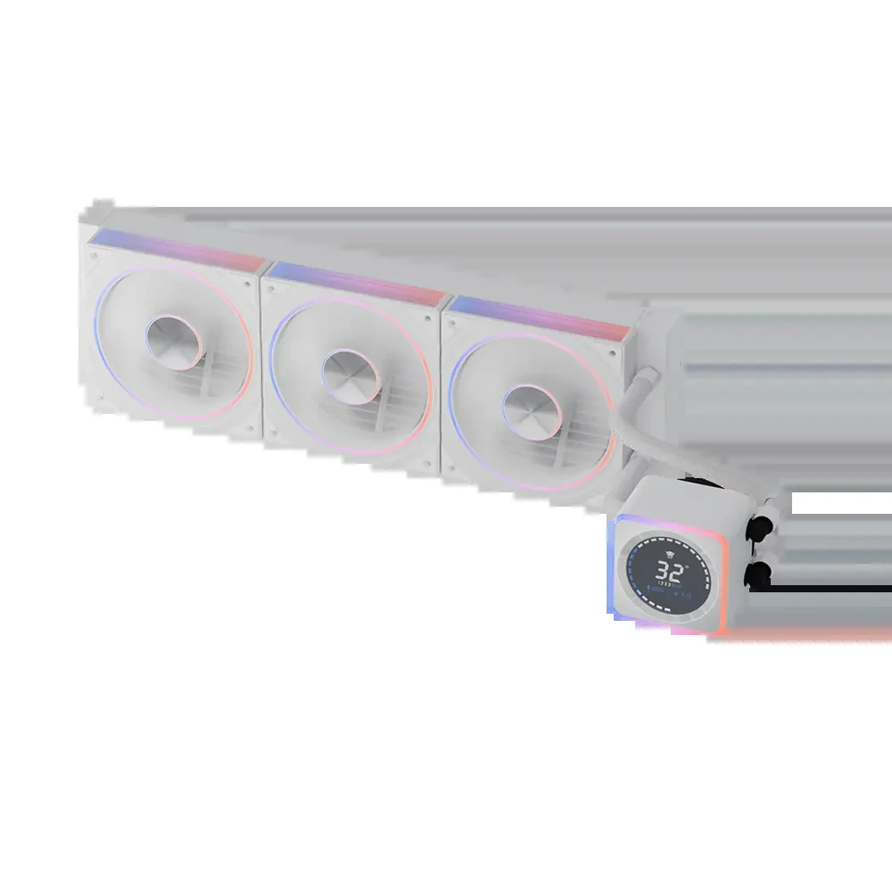 Tản Nhiệt Nước CPU Jungle Leopard AstroBeat 240 Digital ARGB White - NEW