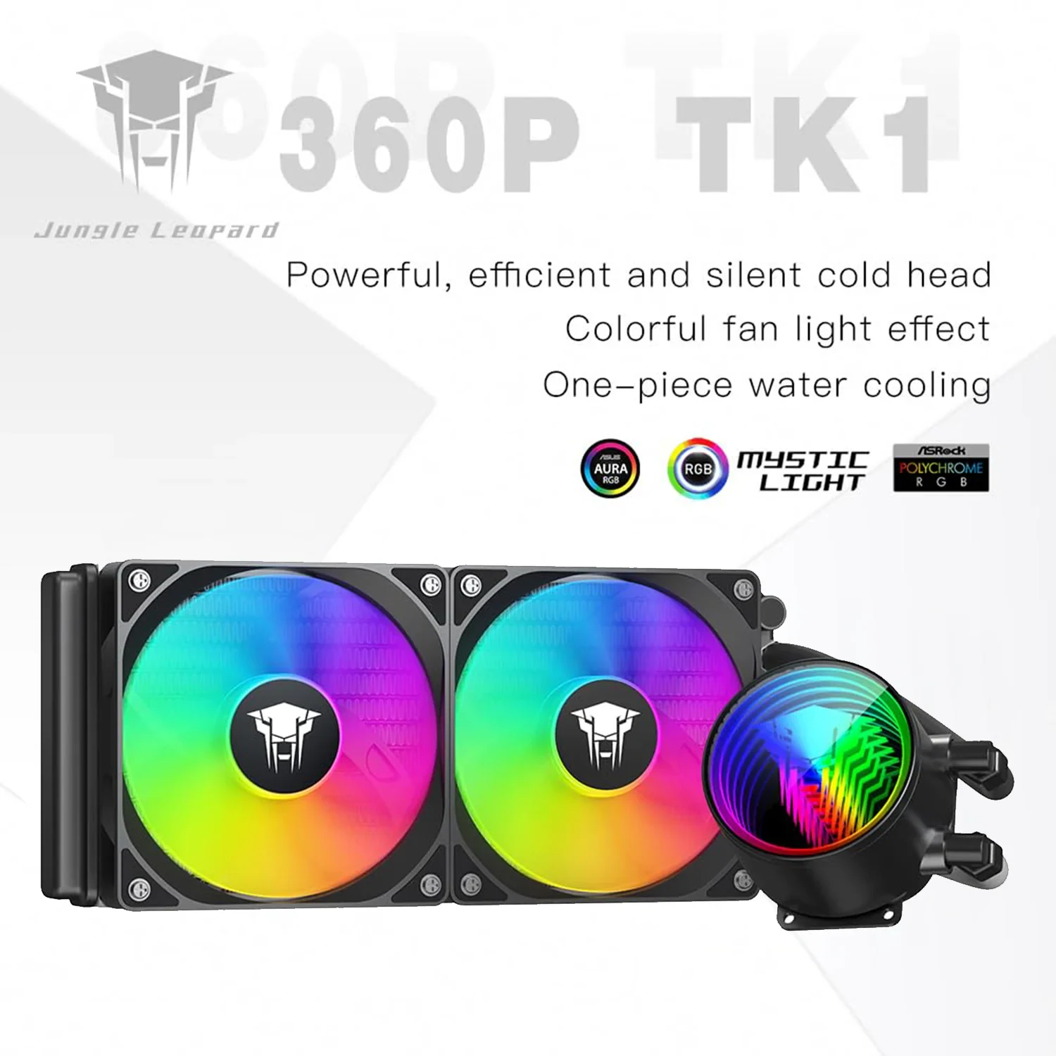 Tản Nhiệt Nước CPU Jungle Leopard TK1 240P ARGB Black - NEW