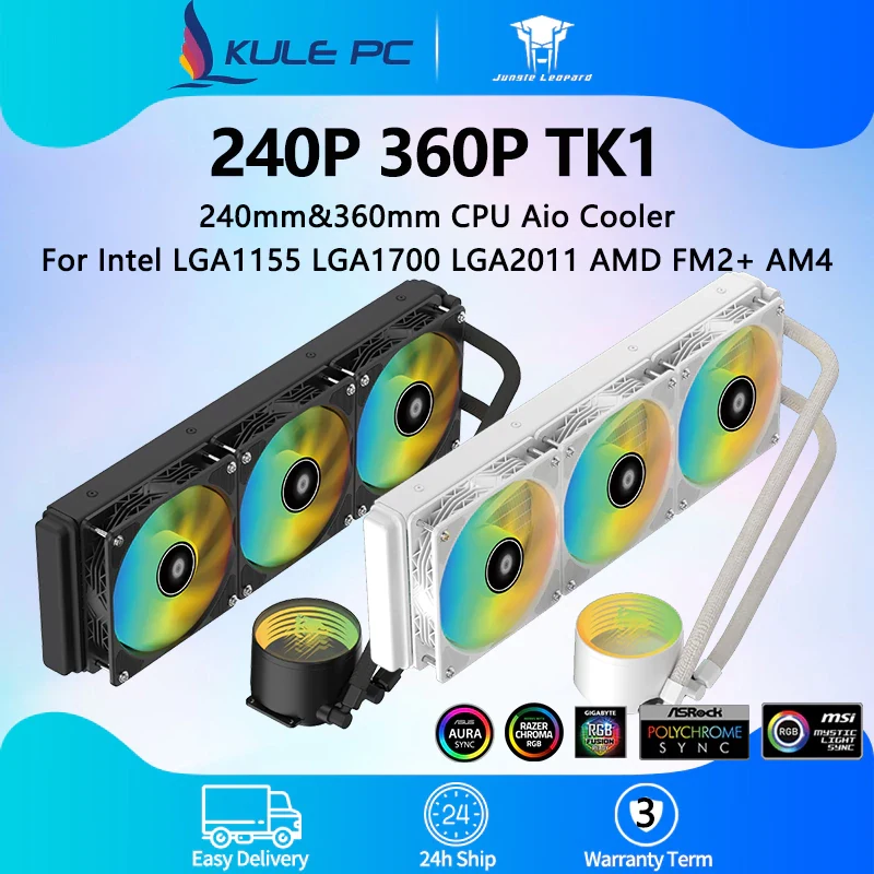 Tản Nhiệt Nước CPU Jungle Leopard TK1 240P ARGB White - NEW
