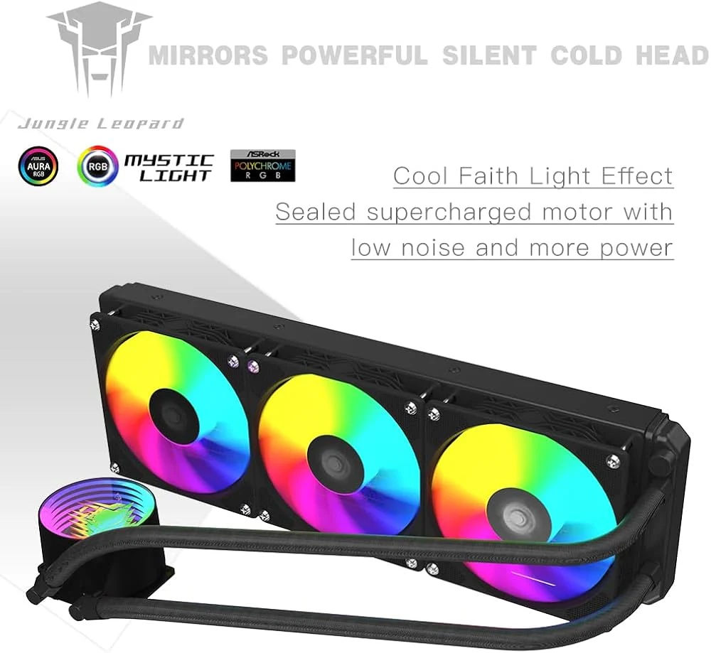 Tản Nhiệt Nước CPU Jungle Leopard TK1 360 RGB Black - NEW