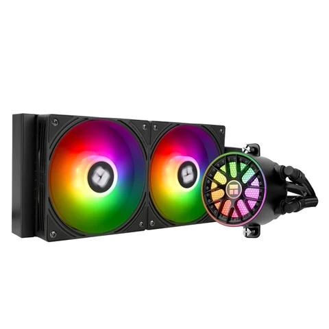 Tản Nhiệt Nước CPU Leopard Pro Flow 240 ARGB LCD Black - NEW