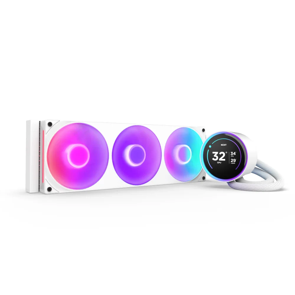 Tản Nhiệt Nước CPU NZXT Kraken 360 RGB White - NEW