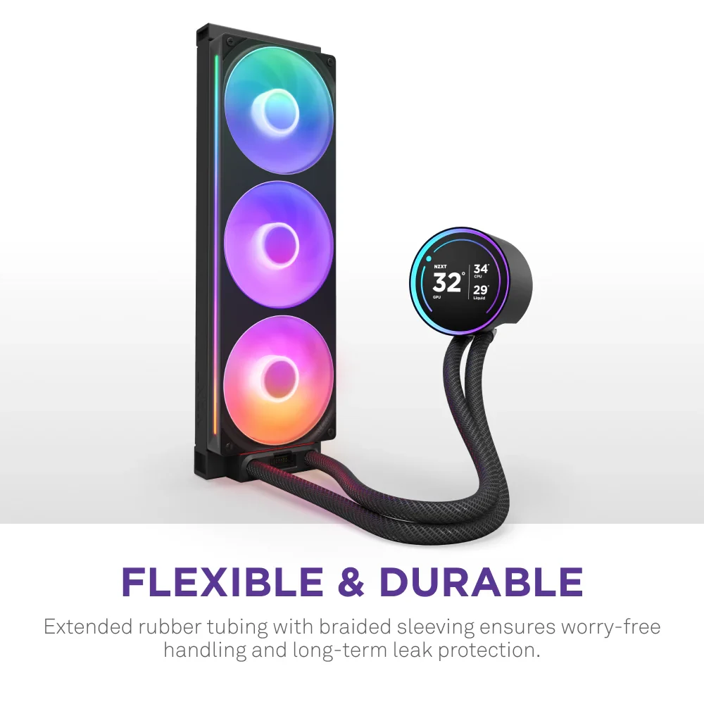 Tản Nhiệt Nước CPU NZXT Kraken Elite 360 RGB Black - NEW