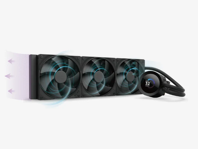 Tản Nhiệt Nước CPU NZXT Kraken Plus 360 RGB Black - NEW
