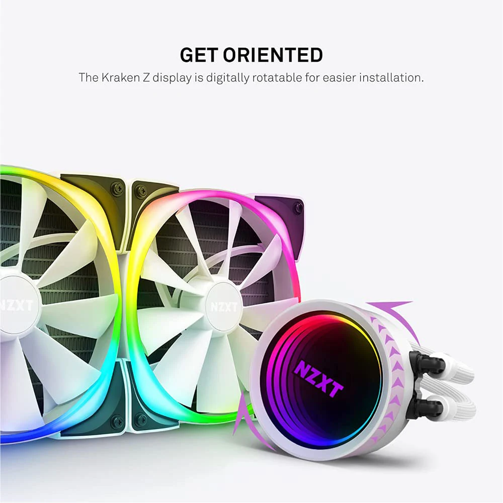 Tản Nhiệt Nước CPU NZXT Kraken X73 RGB 360mm White - NEW
