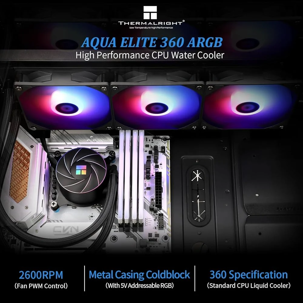 Tản Nhiệt Nước CPU Thermalright Aqua Elite 360 ARGB - NEW