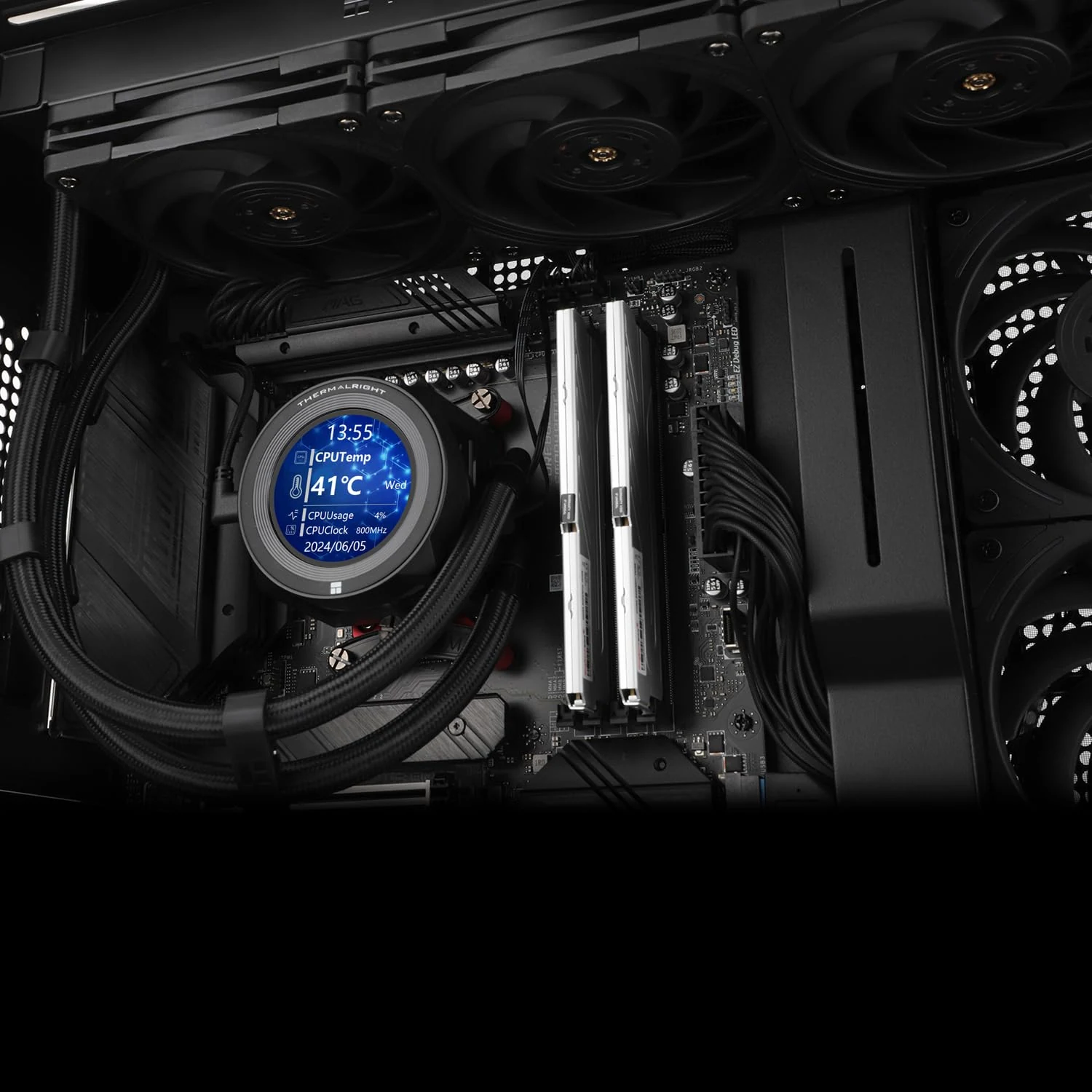 Tản Nhiệt Nước CPU Thermalright Core Vision 360 BLACK - NEW