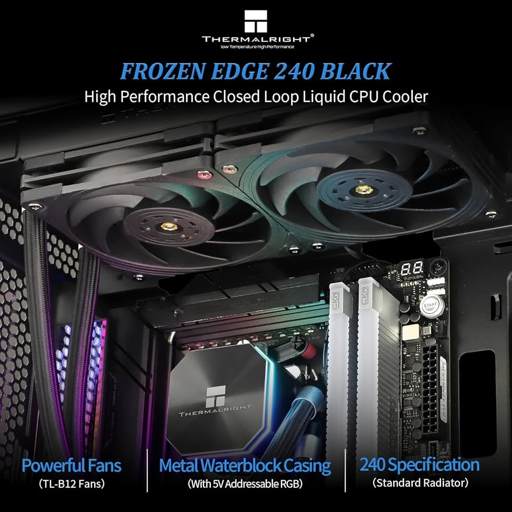 Tản Nhiệt Nước CPU Thermalright Frozen Edge 240 BLACK - NEW