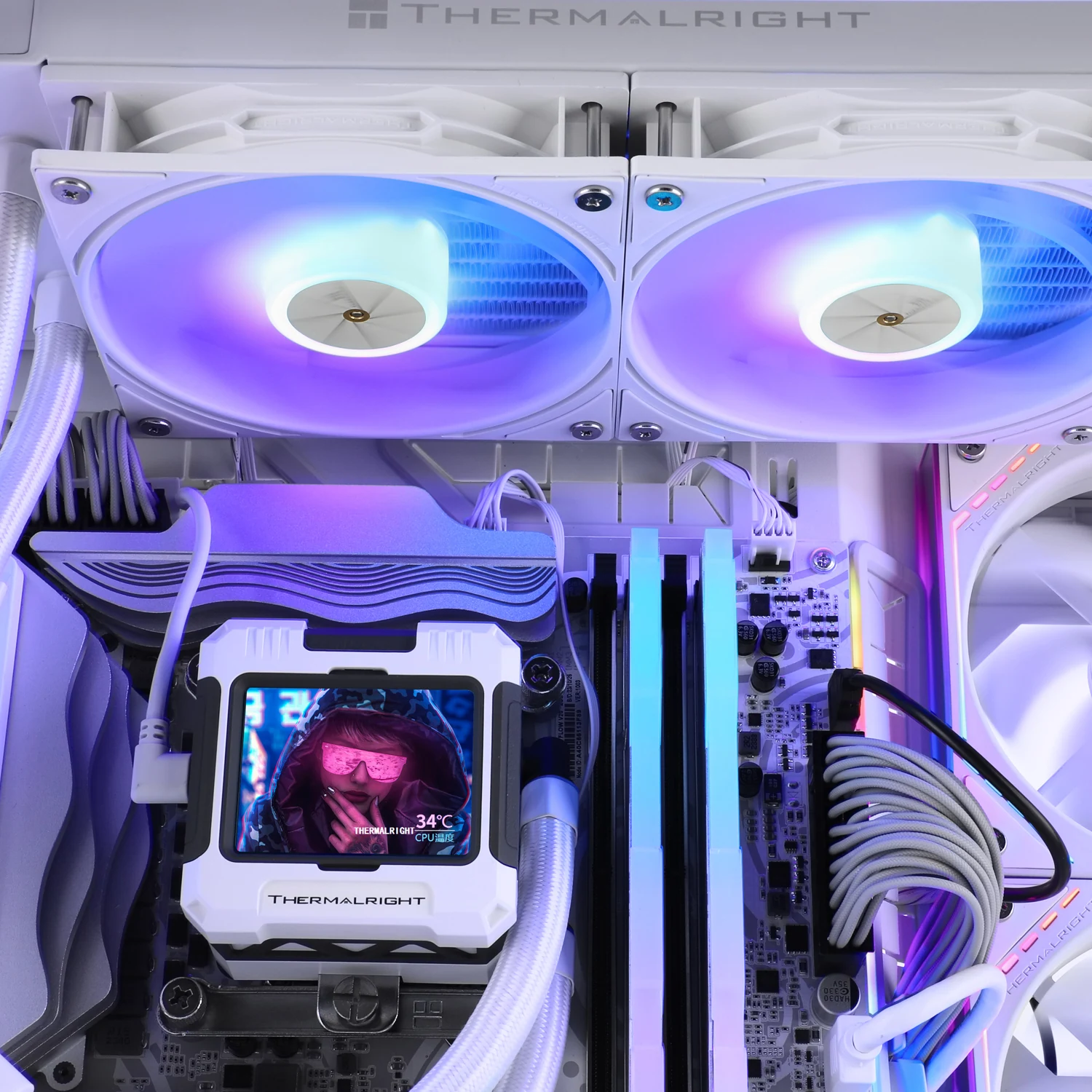 Tản Nhiệt Nước CPU Thermalright Frozen Horizon 240 Digital ARGB WHITE - NEW
