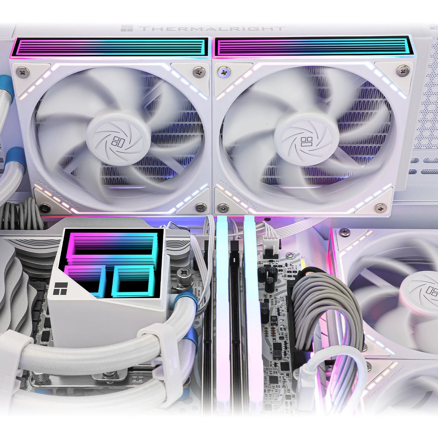 Tản Nhiệt Nước CPU Thermalright Frozen Horizon 240 Digital ARGB WHITE - NEW