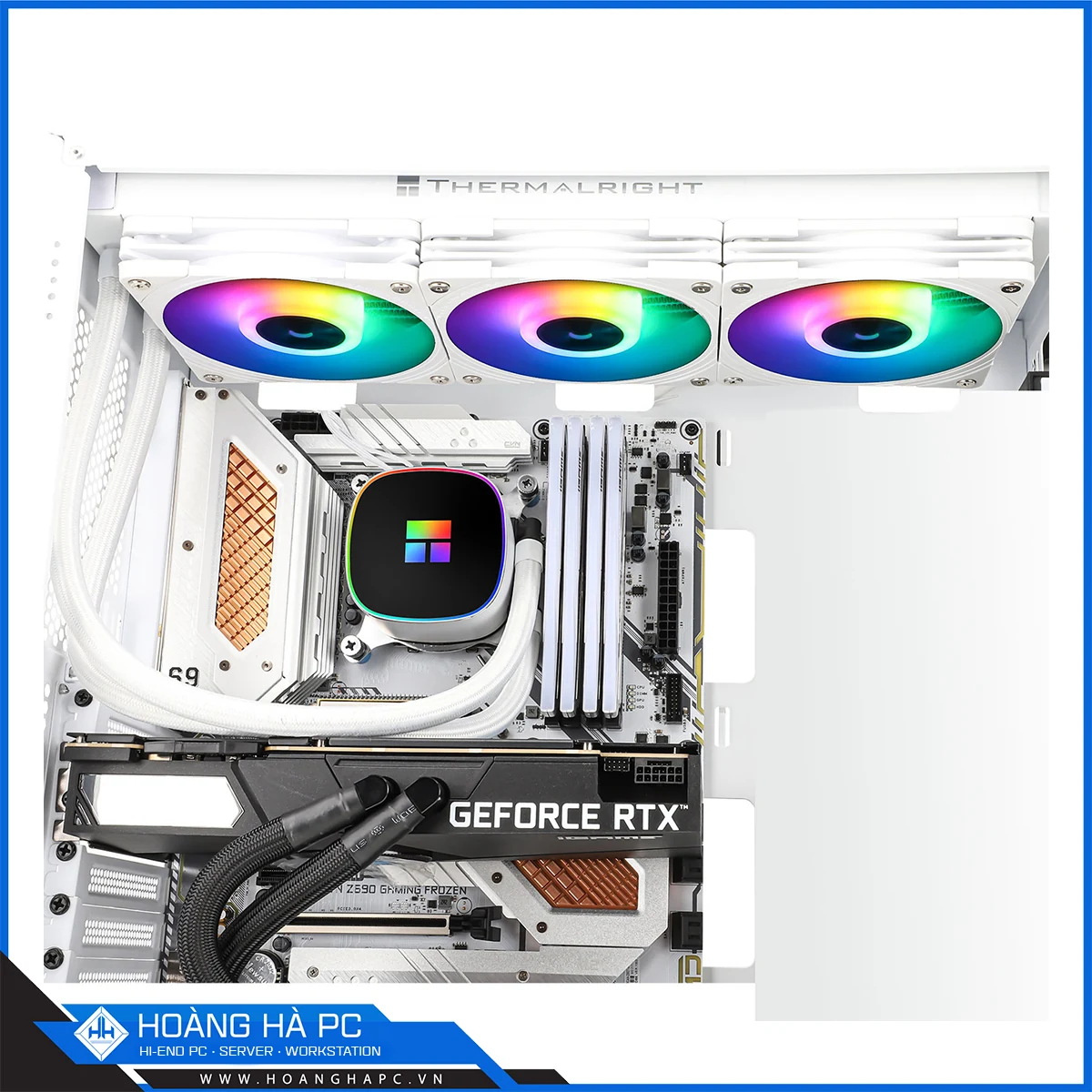 Tản Nhiệt Nước CPU Thermalright Frozen Horizon 360 Digital ARGB WHITE - NEW