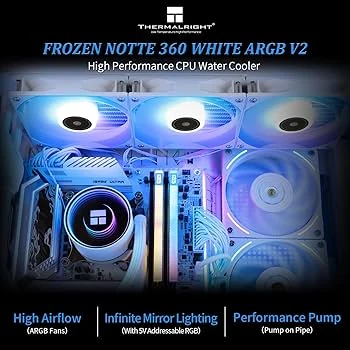 Tản Nhiệt Nước CPU Thermalright Frozen Notte 360 WHITE ARGB V2 - NEW