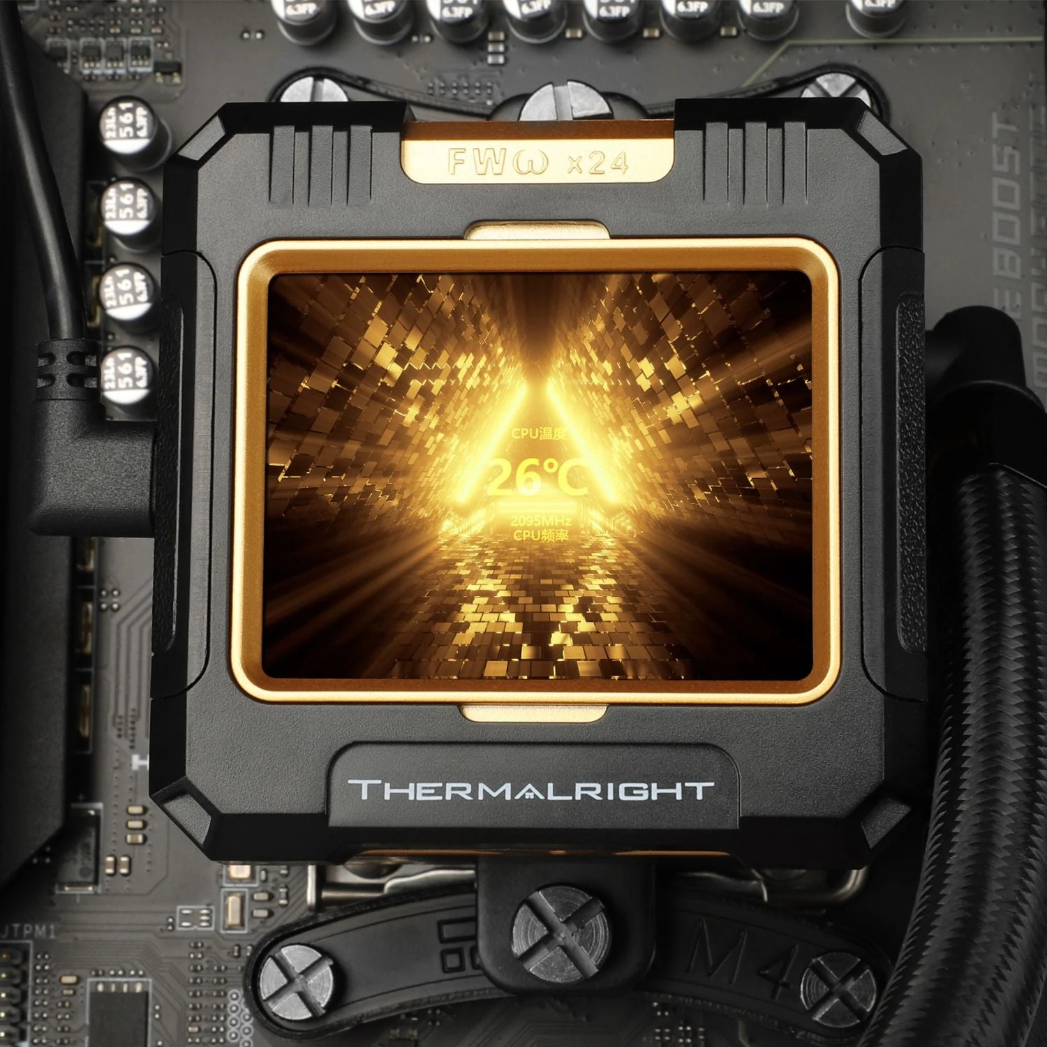 Tản Nhiệt Nước CPU Thermalright Frozen Warframe 360 BLACK X - NEW
