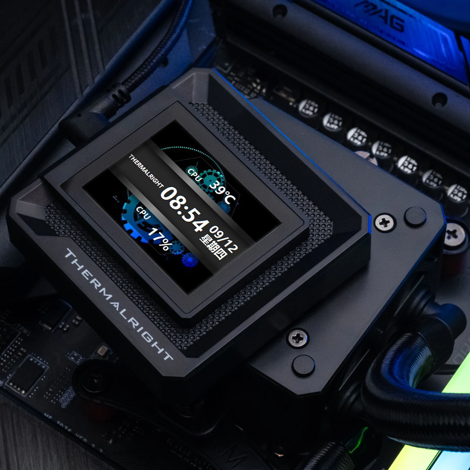 Tản Nhiệt Nước CPU Thermalright Frozen Warframe 360 SE ARGB BLACK - NEW