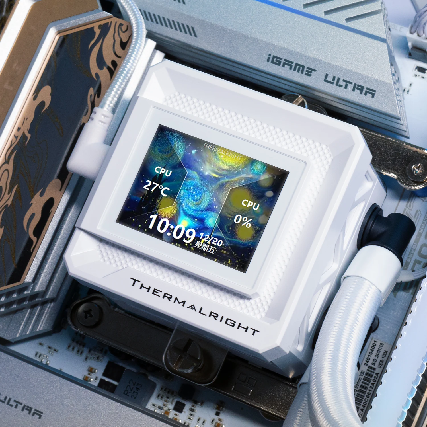 Tản Nhiệt Nước CPU Thermalright Frozen Warframe 360 WHITE X - NEW