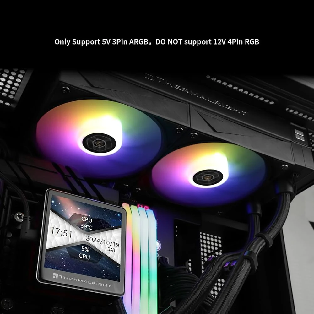 Tản Nhiệt Nước CPU Thermalright Grand Vision 240 ARGB BLACK - NEW