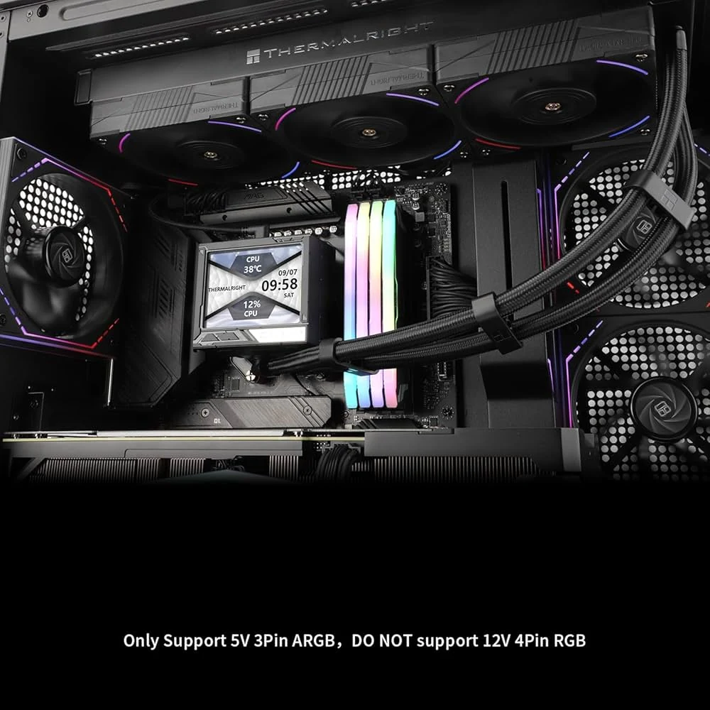 Tản Nhiệt Nước CPU Thermalright Mjolnir Vision 360 WHITE ARGB - NEW