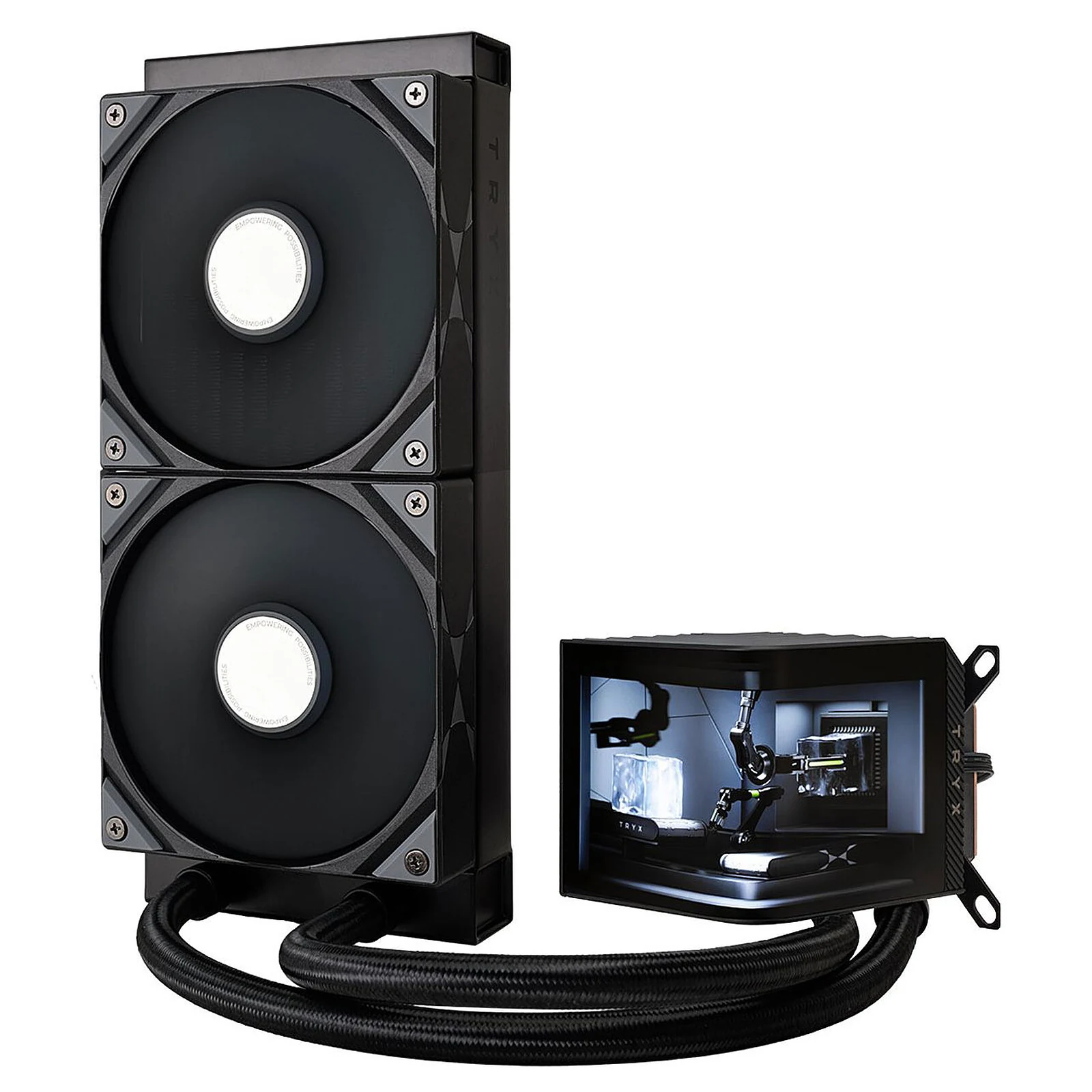 Tản Nhiệt Nước CPU TRYX Panorama 240 ARGB Black - NEW