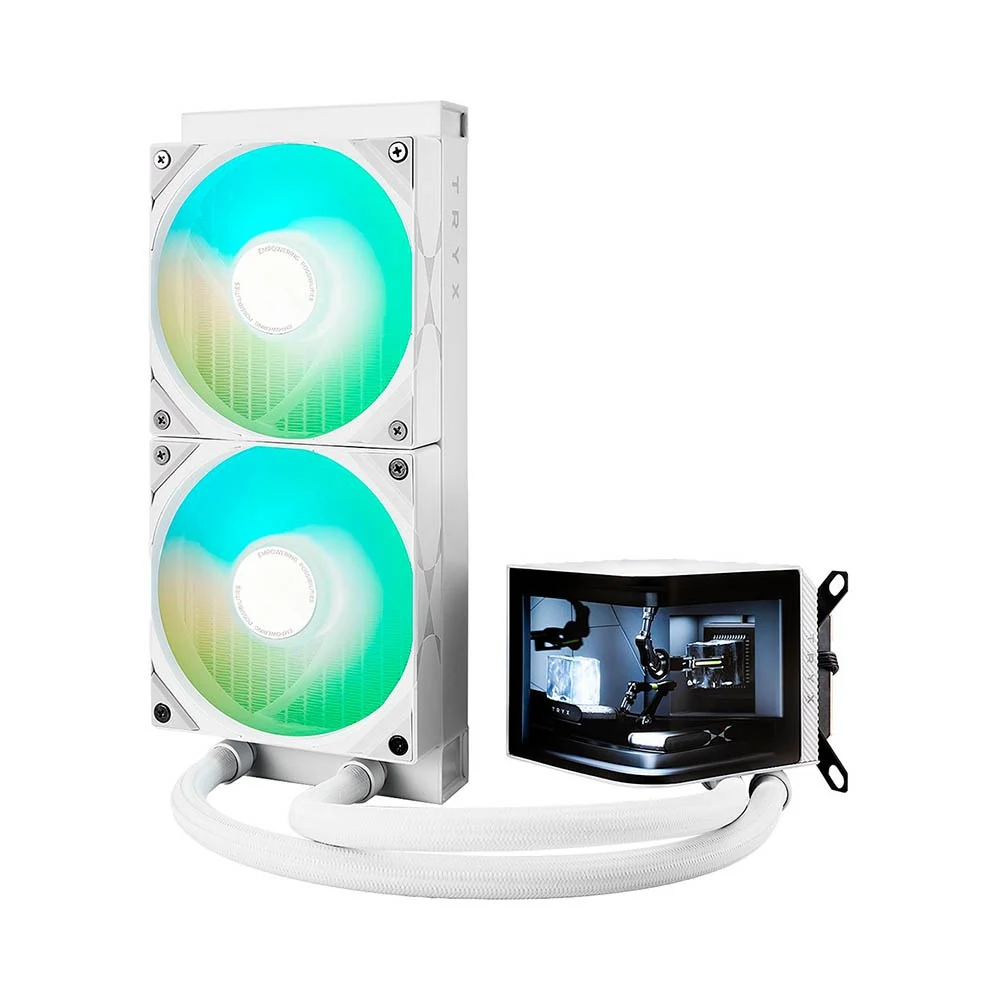 Tản Nhiệt Nước CPU TRYX Panorama 240 ARGB White - NEW
