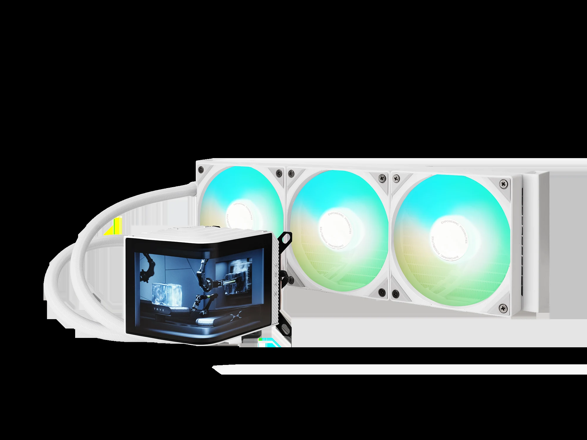 Tản Nhiệt Nước CPU TRYX Panorama 360 ARGB White - NEW