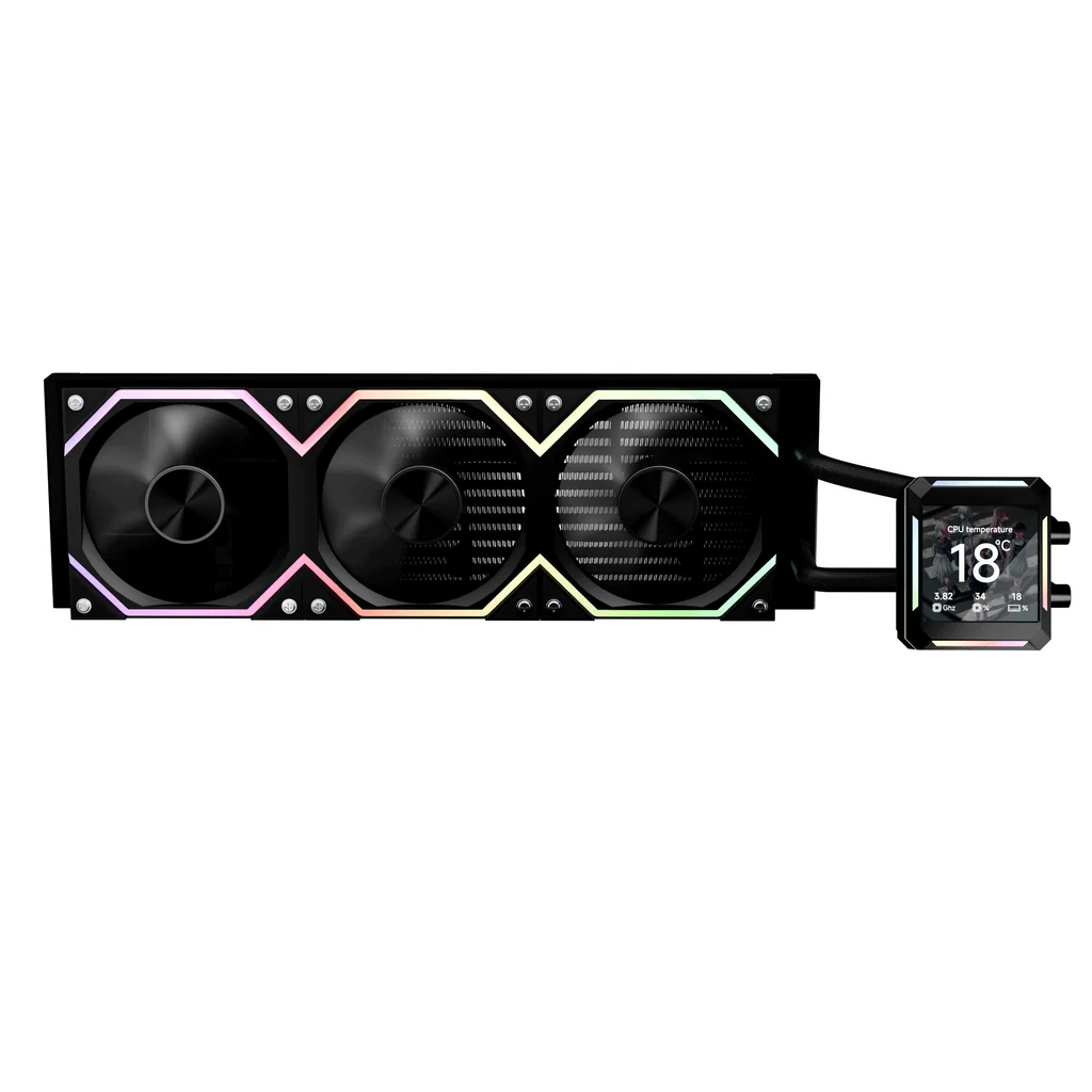 Tản nhiệt nước Leopard Astro Shell 360 ARGB Digital LCD Black