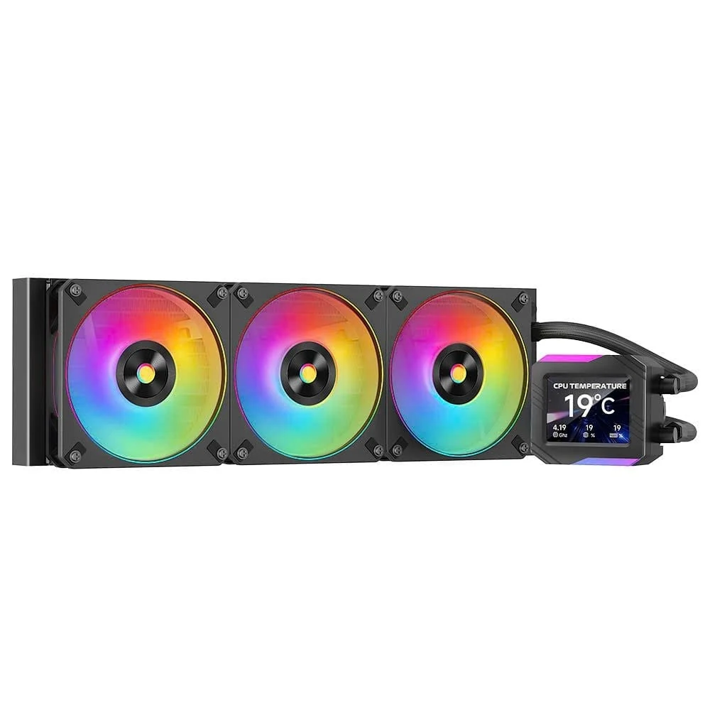 Tản nhiệt nước Leopard Astro Shell 360 ARGB Digital LCD Black