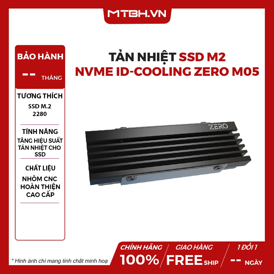 Tản nhiệt SSD M.2 ID-Cooling ZERO M05 - NEW