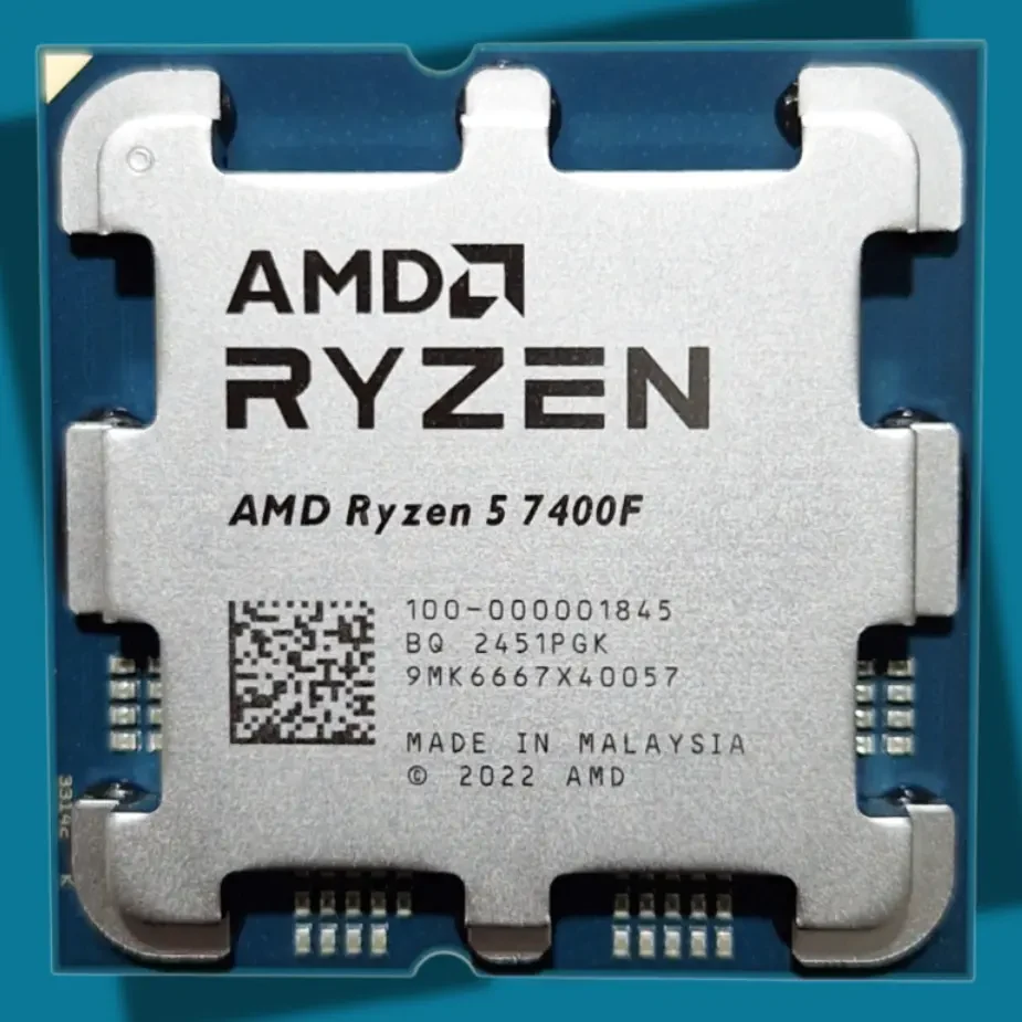 CPU AMD Ryzen 5 7400F - 6 nhân 12 luồng Max turbo 4,7GHz - AM5 - New Tray