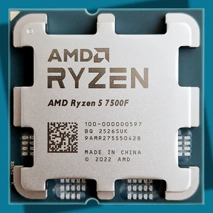 CPU AMD Ryzen 5 7500F - 6 nhân 12 luồng Max turbo 5,0GHz - AM5 - New Tray
